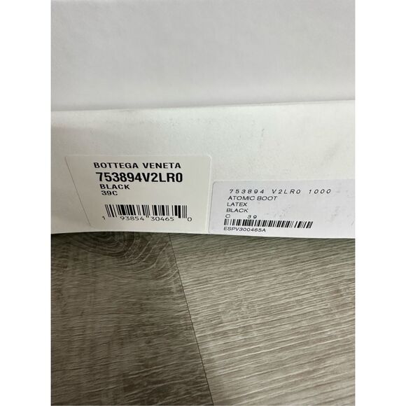BOTTEGA VENETA  Atomic 90 Leather Boots - Black Size EU39/US9 $1650 - Picture 15 of 15